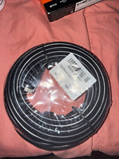 Cat6 RJ-45 Ethernet Patch Cable 25 ft Black UTP Round Cable, RJ45 to RJ45 picture