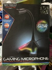New Bytech Adjustable Gaming microphone - new- Multi Color Backlight Hands Free picture