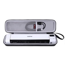 Light Gray Hard Carrying Case for Mobile Document Scanner, Travel Storage Protec picture