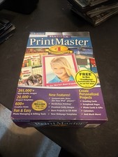 Broderbund Printmaster Platinum Version 17 Windows XP PC New Sealed HTF picture