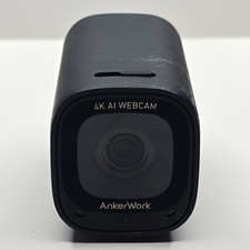 AnkerWork 4K AI Webcam 4K UHD Maximum Video Resolution 30fps USB-C Black picture