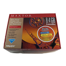 NEW Rare MAXTOR 8.4GB DiamondMax 3.5