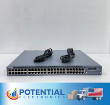 Juniper EX4300 48 Port Gigabit Switch 4x 40 Gigabit QSFP+ EX4300-48T w 2 PSU 🚚 picture