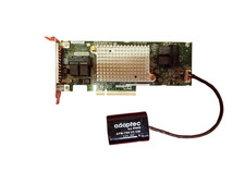 Adaptec ASR-81605ZQ 12G SAS 16-Port 1GB Cache PCIe x8 RAID Controller + Battery picture