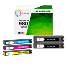 5Pk TCT Compatible For HP 980 OfficeJet X555dn X555xh M585z CMYK Ink Cartridge picture