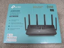 Brand New TP-Link Archer AXE5400 Tri-Band 6-Stream Mesh Wi-Fi 6E Router picture
