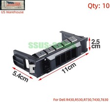 X10 For Dell 13th hard drive bay covers R430 R530 R730 xd T430 T530 4F7V1 Server picture