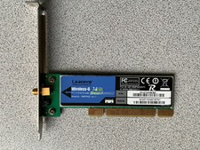 Linksys Wireless-G PCI adaptor w/SpeedBooster WMP54GS ver 1.1 picture
