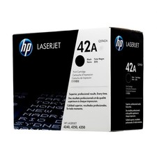 HP Original 42A Black LaserJet Toner Cartridge - Q5942A - New  picture