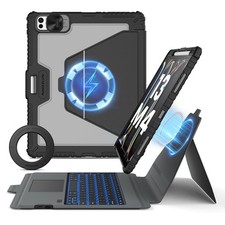 Nillkin iPad Pro 13 M5 M4 2025 2024 Keyboard Case Backlit Trackpad Magnetic picture