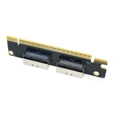 PCIe 4.0 X16 To Dual MCIO X8 Clock Splitter Expansion Card PCIe To MCIO Adapter picture