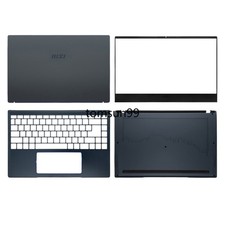 For MSI Prestige 14 MS-14C1 MS-14C2 MS-14C4 MS-14C5 MS-14C6 LCD Back Cover+Hinge picture
