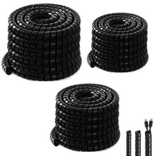 3 Pcs Spiral Wrap Cable Protector, Safe 1/4