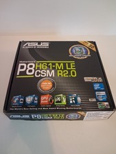 ASUS P8 H61-M LE CSM R2.0 Motherboard In Original Box With Paperwork. picture