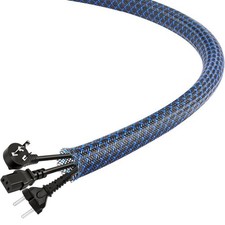 25Ft-3/8inch PET Expandable Braided Wire Sleeving,Wire Loom Cable Sleeve for ... picture