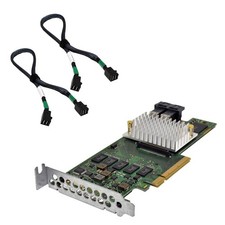 Fujitsu D3216-A13 GS2 LSI MR 9361-8i 12Gb PCIe x8 RAID Contr. 2x SAS Cable LP  picture