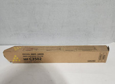 Ricoh MP C3502 841736 Yellow Toner Cartridge Genuine New Sealed Box  picture