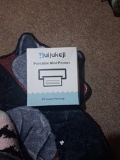 Huijukeji Portable Mini Printer Bluetooth Thermal Inkless B&W A4 203 DPI picture