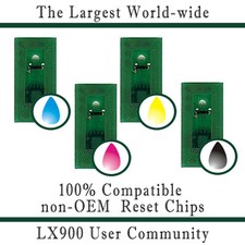 Ink Refill Chips (8 Chips - CMYK - 53428 Compatible) for Primera LX 900 series picture