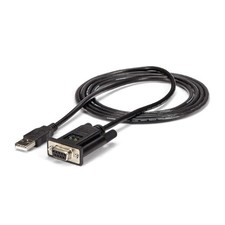 StarTech 6ft USB to Serial RS232 Adapter, Null Modem, TAA (ICUSB232FTN) picture