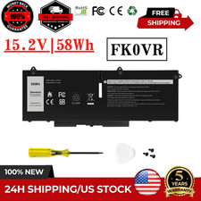 FK0VR 58Wh Battery for Dell Latitude 5330 7530 7430 7330 Precision 3570 07KRV picture