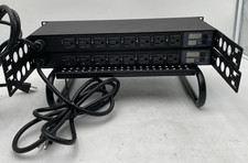 LOT OF 2 Raritan DPCR8-15: 1U 2M 5-15P 5-15R 8W with Rack picture
