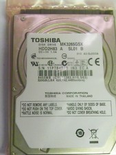 Toshiba MK3265GSX (HDD2H83 A SL01 B) 010 A0/GJ003A Laptop 320GB 2.5