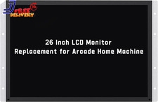 26 Inch Arcade Monitor 4:3 Ratio LCD Gaming Monitor for HDMI/VGA/CGA/EGA picture