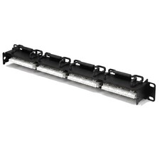 Black Box Connect JPM624A Economy Category 6 Universal Patch Panel - 24 Port picture