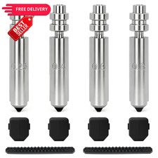 4PCS 0.25/0.4/0.6/0.8MM Hardened Steel Integrated Nozzles picture