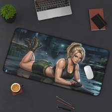 Sonya Blade Mortal Kombat XL Gaming Desk Mat Mouse Pad Gamer Setup picture