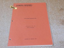 Digital Research CP/M System Alteration Guide Revision of January 1978(original) picture
