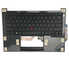 New US Palmrest Upper Case Backlit Keyboard for Lenovo ThinkPad E14 Gen 5 Black picture