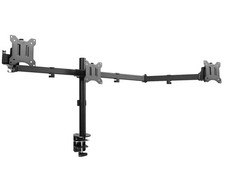 VIVO Triple Monitor 21.5 to 27 inch LED LCD Clamp-on Desk Mount, Flush to Wal... picture