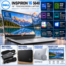 Dell Inspiron 16 5640 Core 7 150U 16GB RAM 1TB SSD Windows 11 Touchscreen Wrty picture