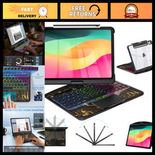 Clear Wireless Keyboard Case for iPad Air 11 & Pro 11 - Slim, Lightweight, Durab picture