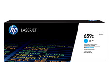 HP 659X High Yield Cyan Original LaserJet Toner Cartridge, ~29,000 pages, W2011X picture