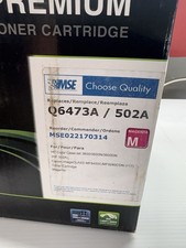 MSE Q6473A/502A Toner Cartridge Magenta New In Box Sealed  picture