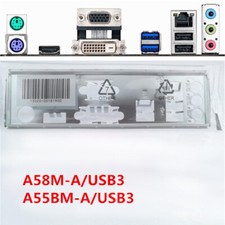 For ASUS A58M-A/USB3 & A55BM-A/USB3 Shield I/O IO Rear Backplate Motherboard picture