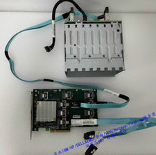HP 380G10 876907-001 727252-002 SAS 871388-001 HDD CAGE+EXPANSION CARD+CABLES picture