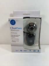 Digital Innovations Chatcam Webcam Built In Microphone LED Lights New In Box picture
