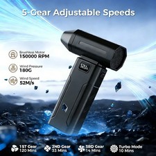 Compressed Air Duster, 130,000RPM Super Power Electric Air Duster picture