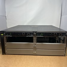 HPE Aruba J9850A 5406R zl2 Switch Chassis 2x J9827A Management Modules picture