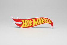 Hot Wheels Logo Sign 3D Printed | Small & Large Collectible picture