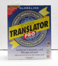 Globalink Power Translator Pro CD-ROM Windows 95/98/NT - New, Sealed picture