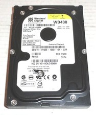 Western Digital WD400BB-75FJA1 40GB Hard Drive NO PCB BOARD, FOR PARTS ONLY picture