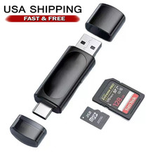 USB 3.0 SD Micro SD TF Card Reader Adapter Memory Card Reader for PC Laptop US picture