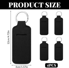 4PCS anti Lost Thumb Flash Drive Holder with Keychain, USB Flash Drive Case, ... picture
