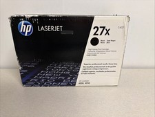 Genuine HP 27X Black High Yield Toner Cartridge, C4127X New and Sealed  picture