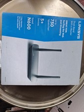 LINKSYS N600 DUAL-BAND WI-FI 4 ROUTER 5 PLUS DEVICES UP TO 750 SQ FT NEW SEALED picture